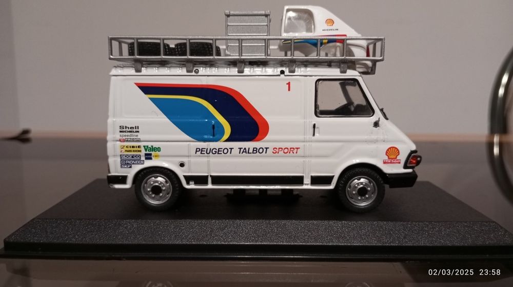 Coleção 1/43 serviço de rally