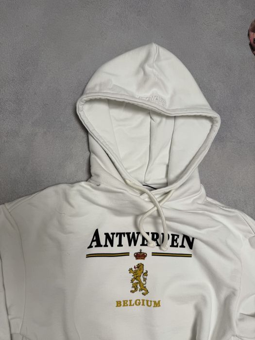 худи Vetements Antwerpen white hoodie L Xl balenciaga rick owens proje