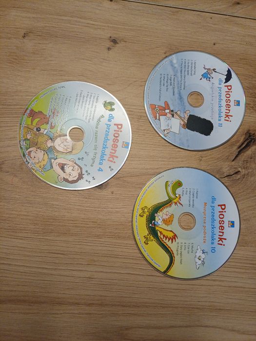Piosenki dla Przedszkolaków 5 książek z tekstami i nutami płyty gratis