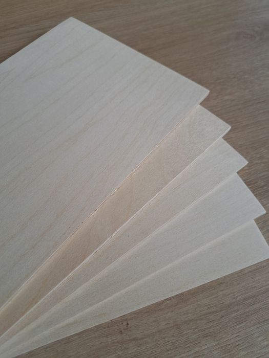 Placas Contraplacado Bétula 60x40cm - 4mm , 6mm