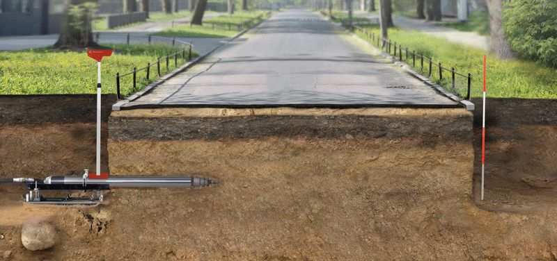 Przewierty pod drogami przeciski wbijanie rur stalowych wod-kan