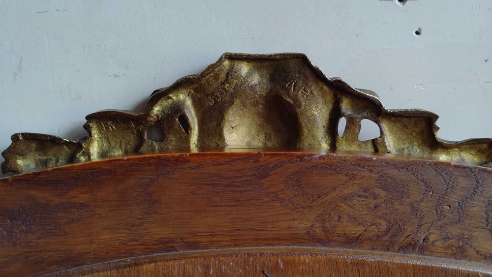 Kryształowe lustro,Francja 1900r.