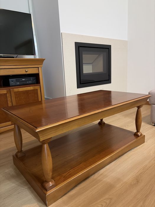 Mesa de centro de sala castanga