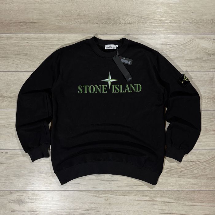 Нова Кофта Світшот Стон Айленд Stone Island з патчем, розмір XL