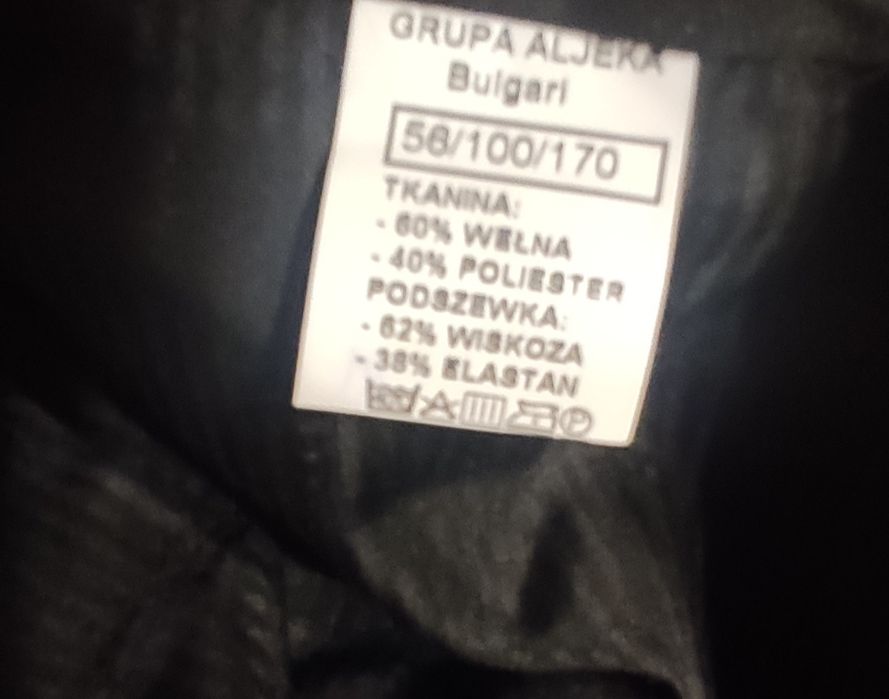 Garnitur męski młodzieżowy