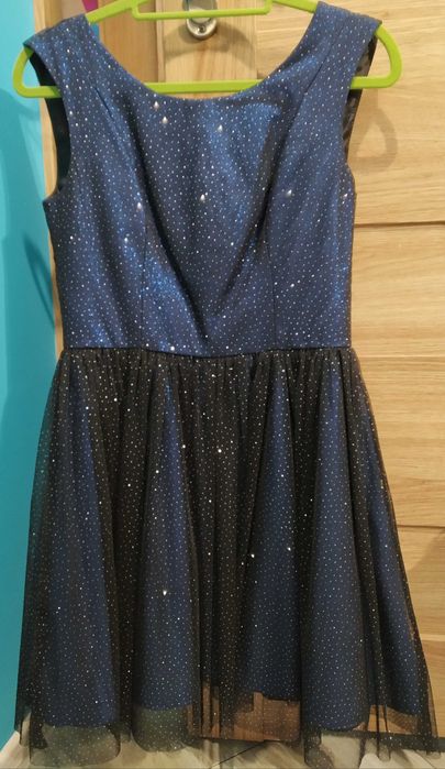 Sukienka rozkloszowana tiulowa