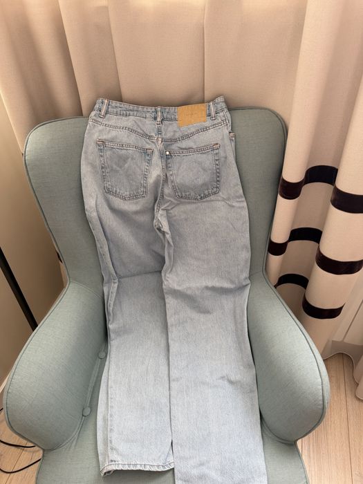 Baggy jeans H&M, розмір 34, світлі
