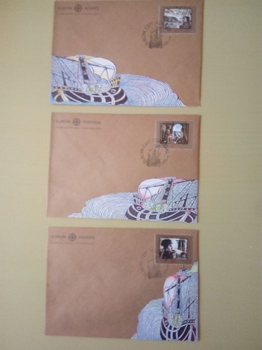 selos 1ºdia de circulação