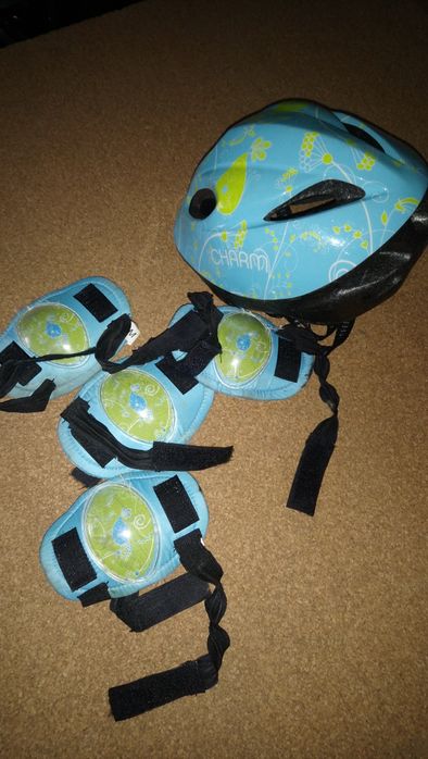 Bicicleta para criança roda 16 com rodinhas capacete e protecções