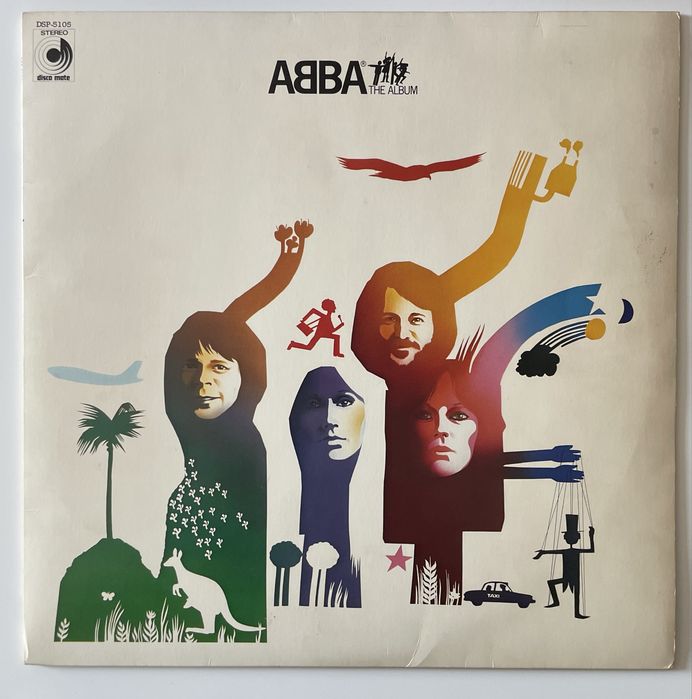 ABBA - The Album JAPAN LP 1977 Polar GATEFOLD