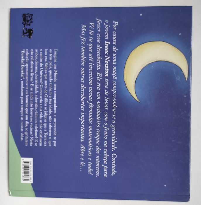 Livro " a lógica da maçã"  Issac Newton