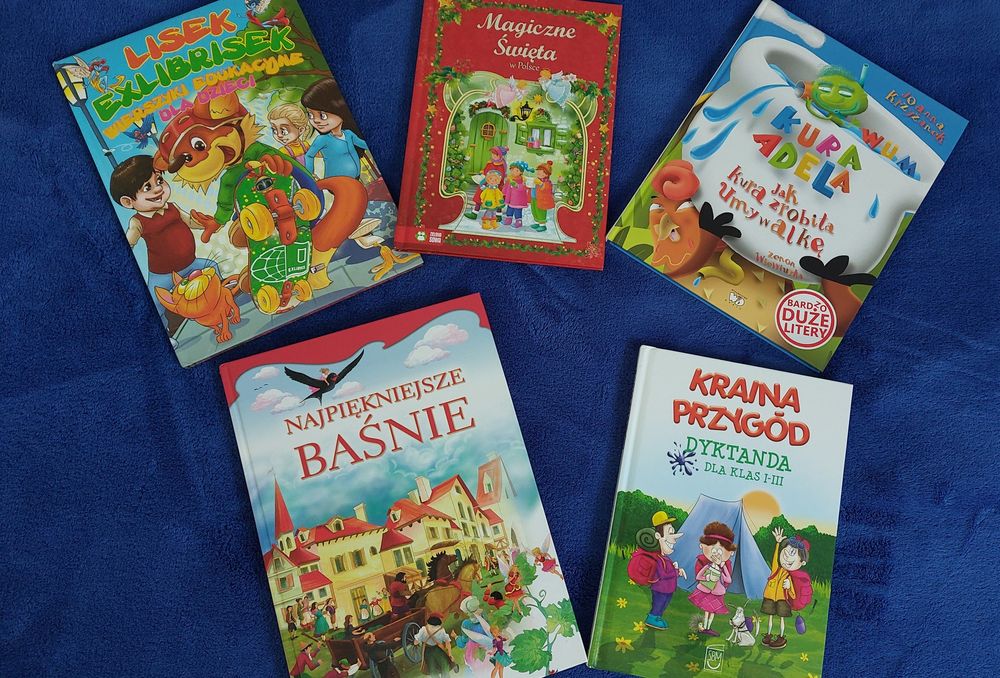 Gra edukacyjna i książki komplet