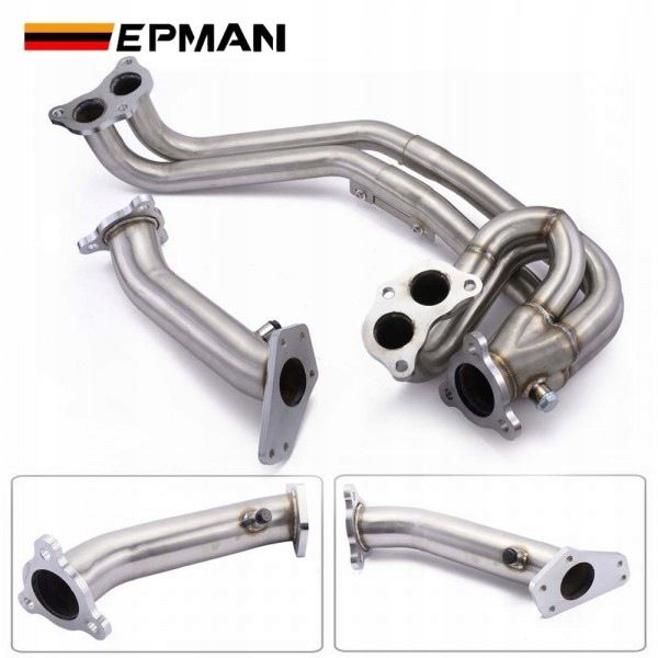 Sportowy Kolektor Wydechowy + Up-Pipe Subaru Impreza Wrx Sti 2002-2007 Ej