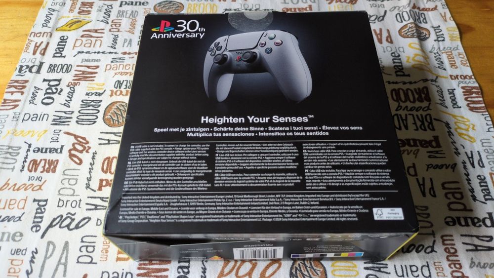 Comando PlayStation 5 (PS5) Dualsense 30th Anniversary NOVO e SELADO