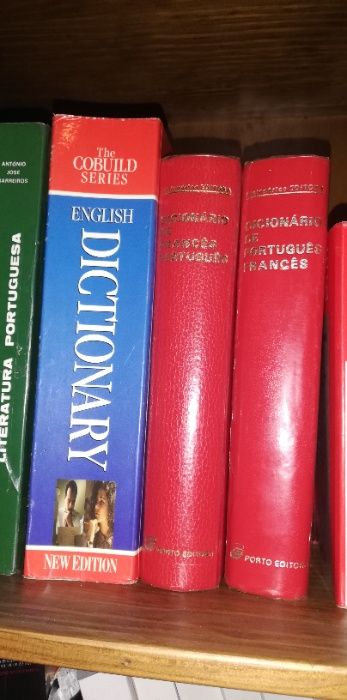 Dicionários de Português, Inglês e Francês