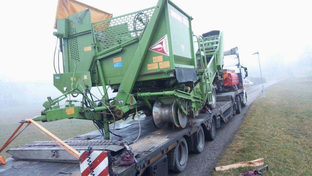 Kombajn ziemniaczany Wuhlmaus 1433S własna hydraulika szczotki