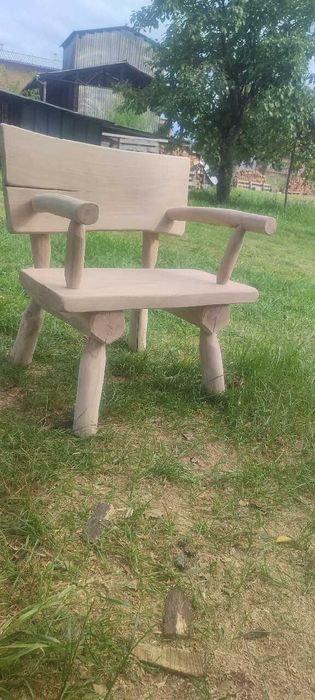 Zestaw mebli ogrodowych staropolskich, biesiadnych