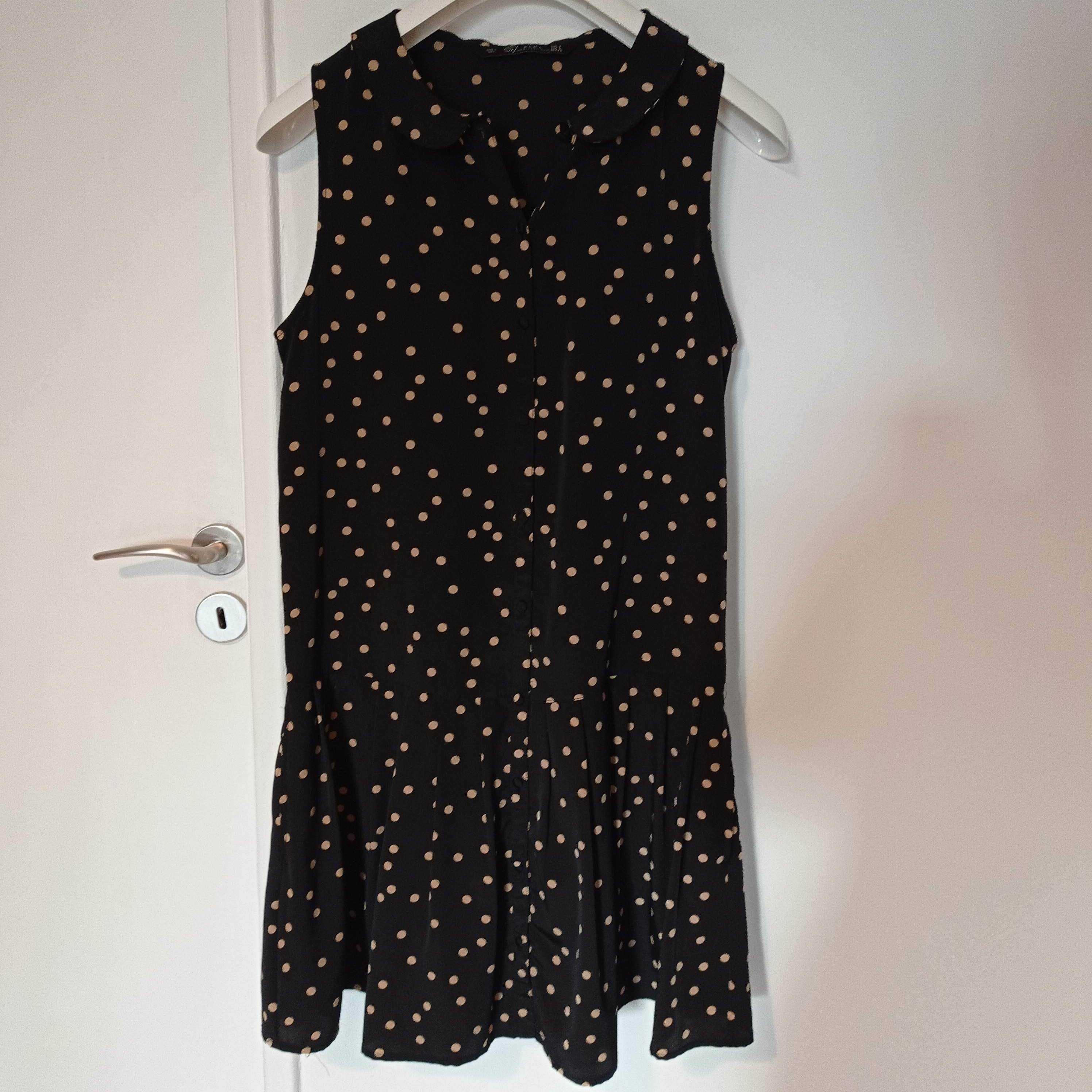 Vestido bolas zara sale