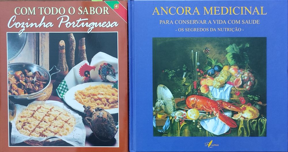 Lote de 13 livros de CULINÁRIA (preço do lote)