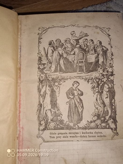 Praktyczny kucharz warszawski , zawierający 1503 przepisy . Wydanie 1906r