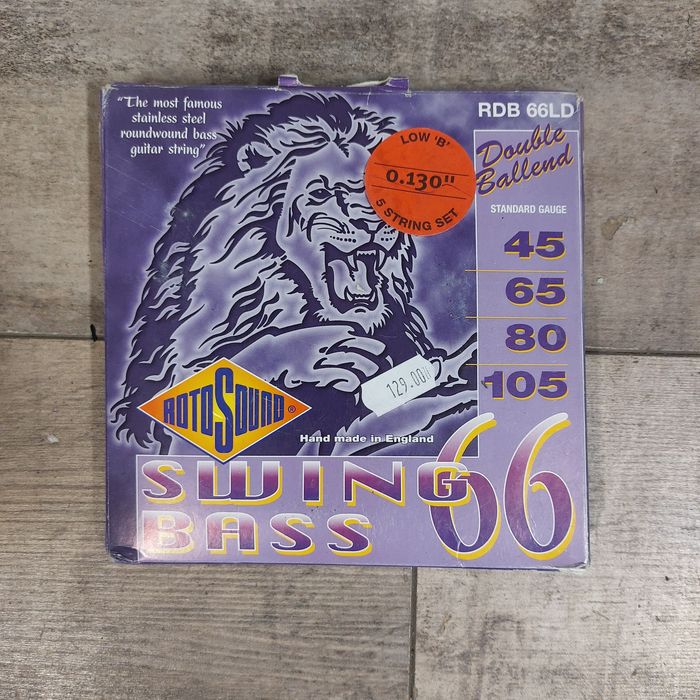 Rotosound RDB 66LD struny do gitary basowe Strinberger Double Ball End