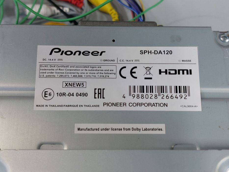 Radio 2DIN Pioneer SPH-DA120 dotyk  jak nowe
