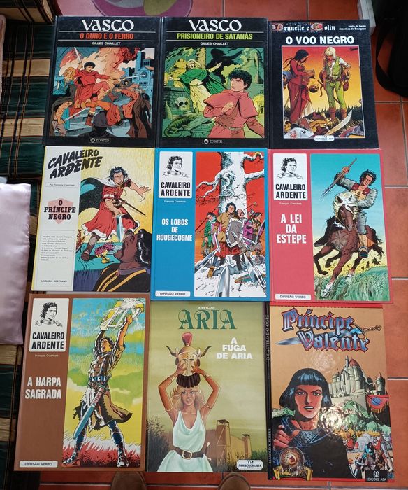 72 Albúns Thorgal, O Escorpião, A Última Profecia, Chninkel, Ramiro,