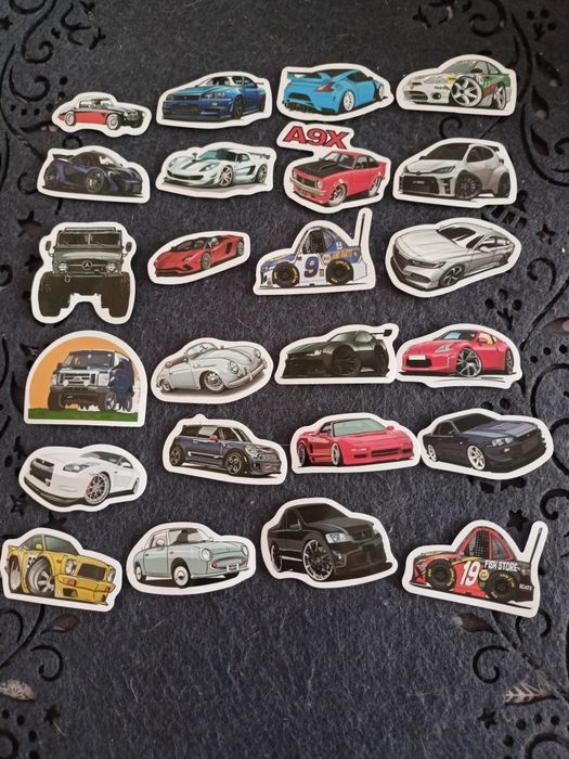 Naklejki auta, samochody