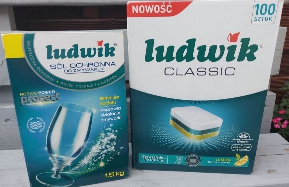 Sól 2 op i tabletki do zmywarki Ludwik