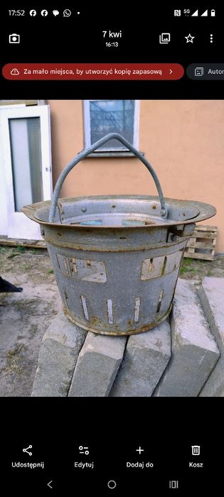 osadnik zanieczyszczeń