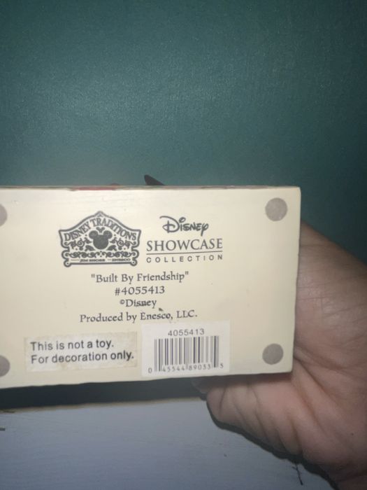 Peça de coleção Jim Shore Disney