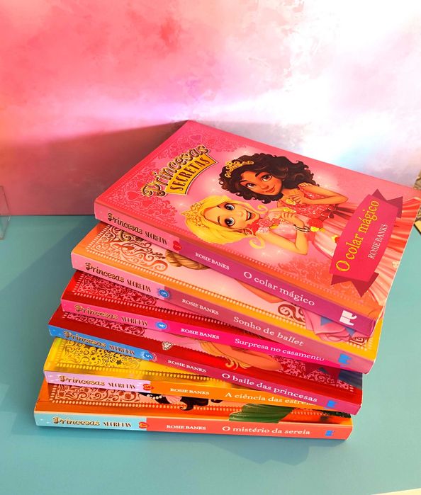 Livros juvenis Princesas Secretas Rose Banks