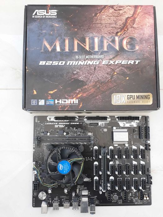 asus b250 mining expert - купити комплектуючі для ПК - Ціна на OLX.ua