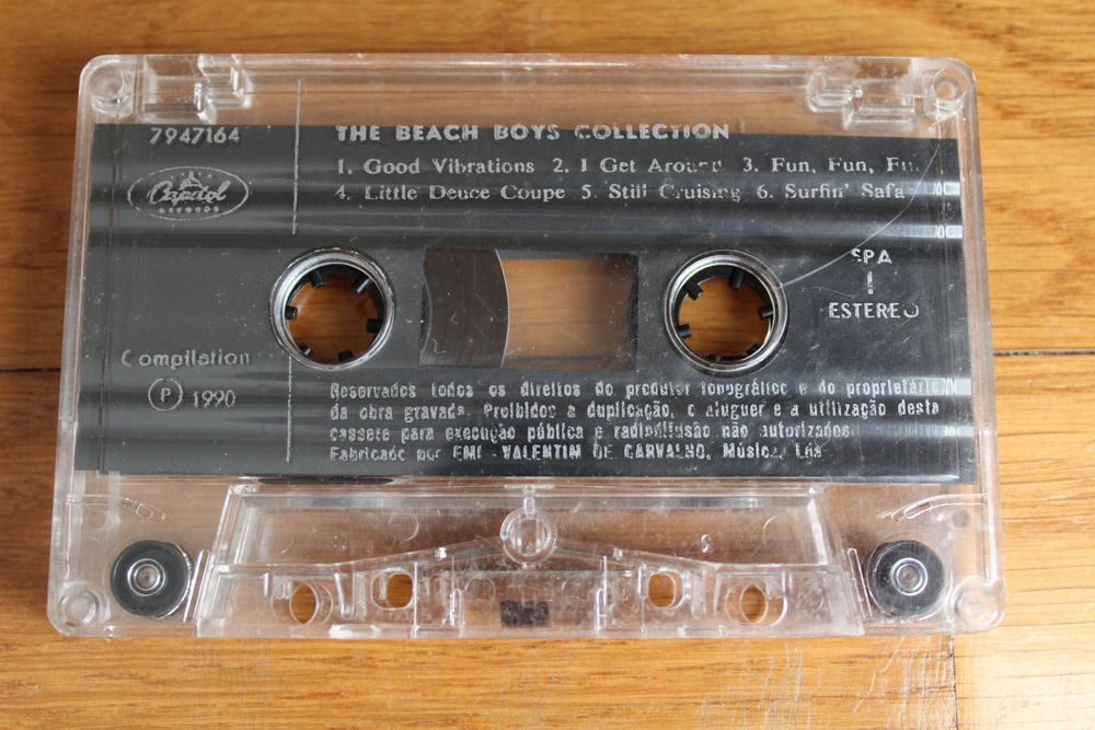 Cassete The Beach Boys - Collection Volume I e II