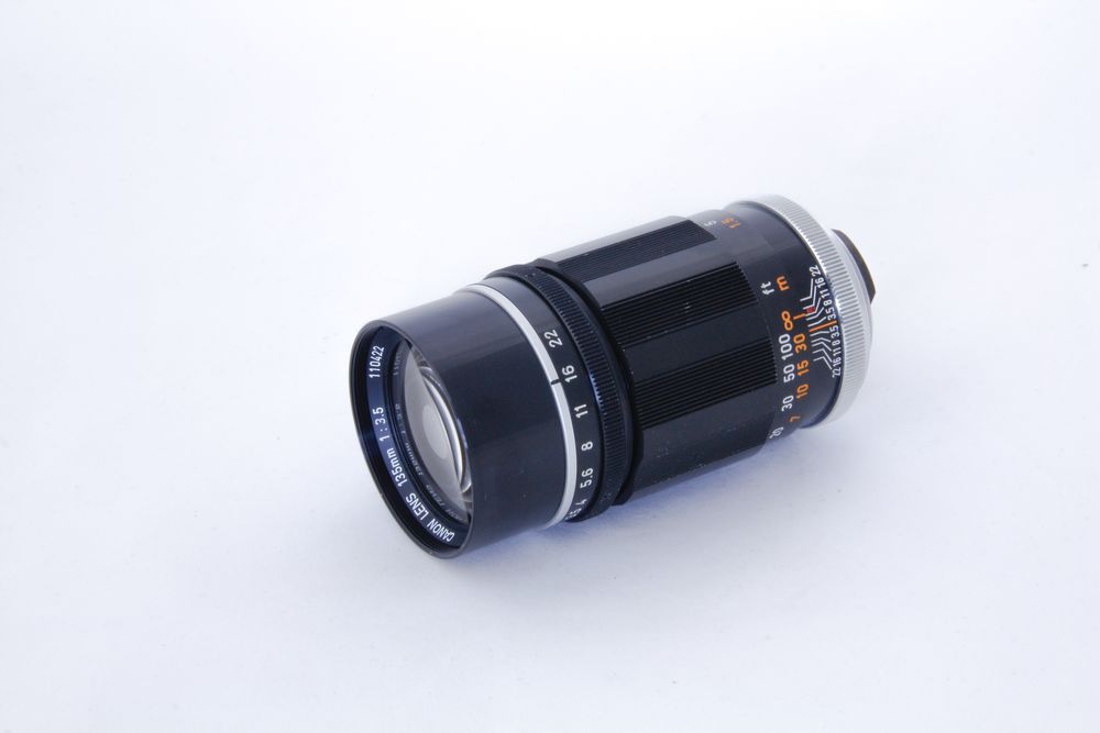 CANON 135mm f:3,5 M39, LTM, Leica, Bessa-L, Zorki, FED - jak NOWY