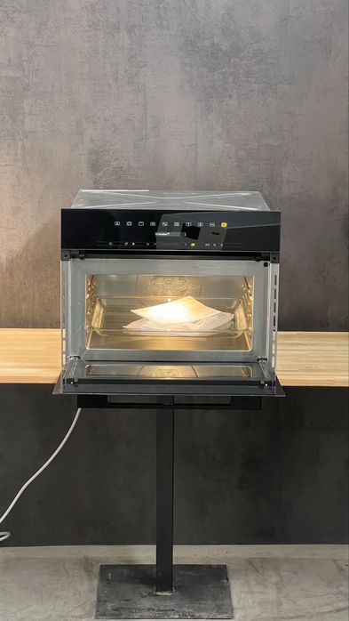 2в1 Духовой шкаф з СВЧ Miele H 7140 BM WiFi ВИСТАВКА духова шафа