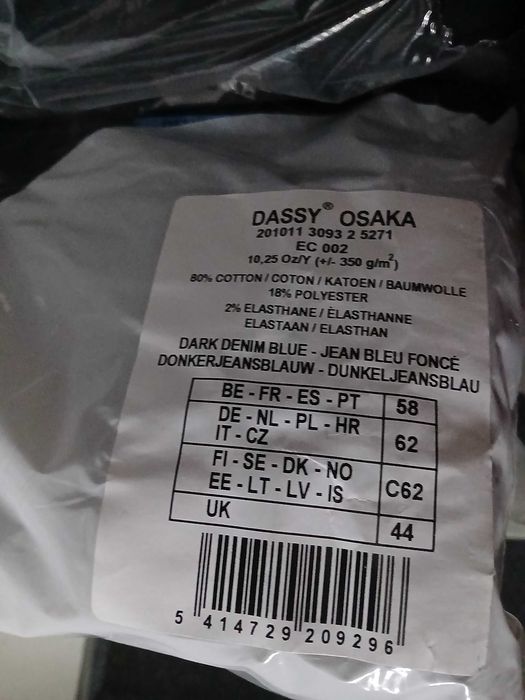 Jeansy robocze Dassy r62