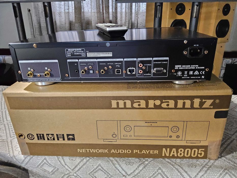 STREAMER MARANTZ NA 8005 como Novo. Tenho a caixa Original deste aparelho.
