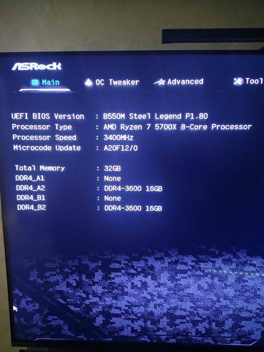 Комплект ASRock B550M + RYZEN 7 7500X + 32GB DDR4 KINGSTON + Башня +