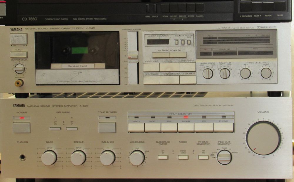 Yamaha A520 Yamaha K540