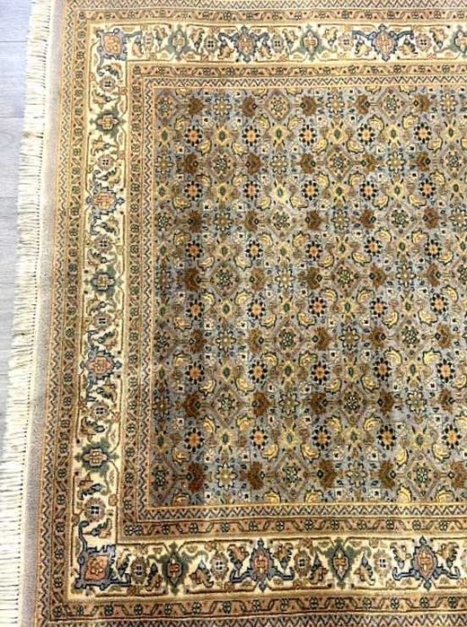 Tapete Persa TABRIZ - feito à mão - Lã sobre Algodão - 202cm x 142cm