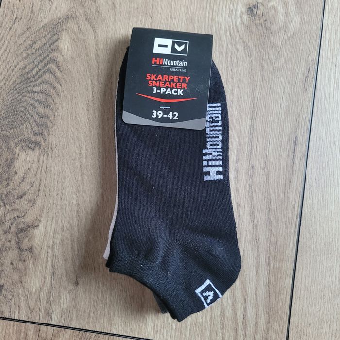 HiMountain skarpetki męskie niskie 3pak 39-42