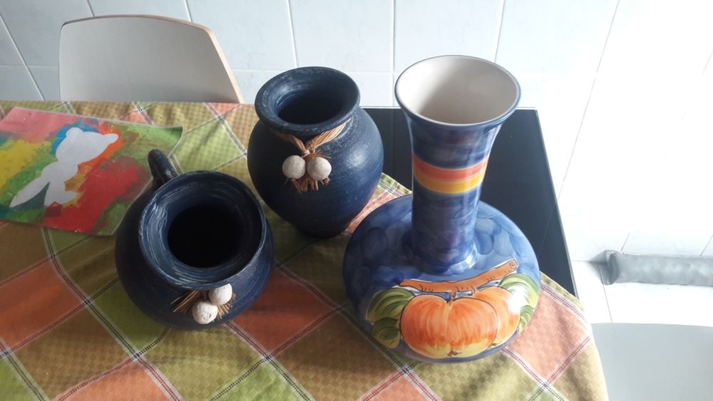 Jarras decoração + 2 mini taxos