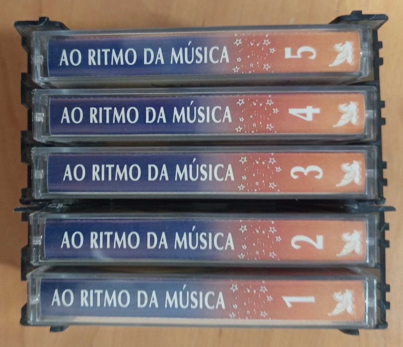 Cassetes Ao ritmo da música