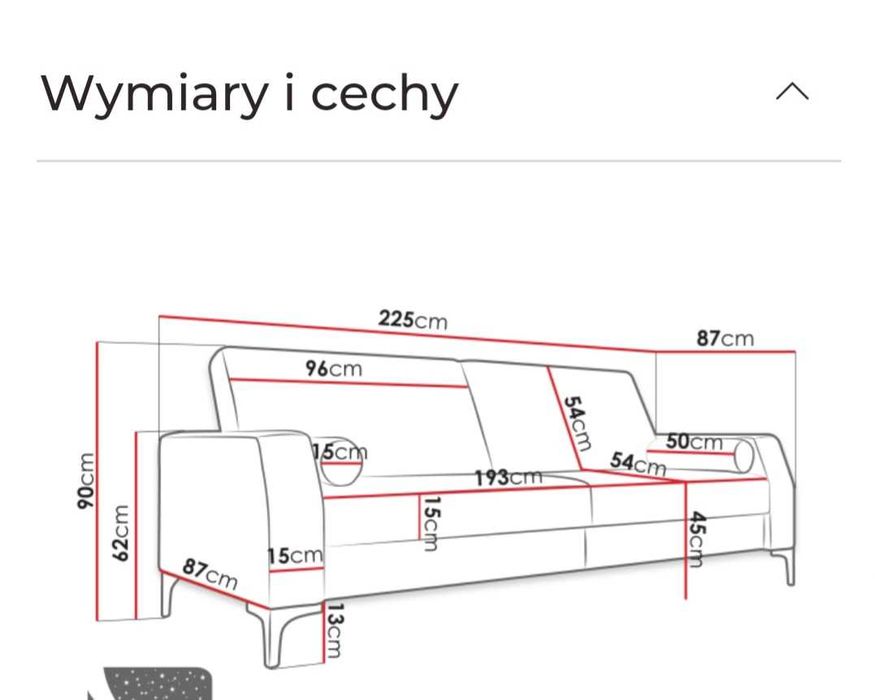 Kanapa sofa rozkładana