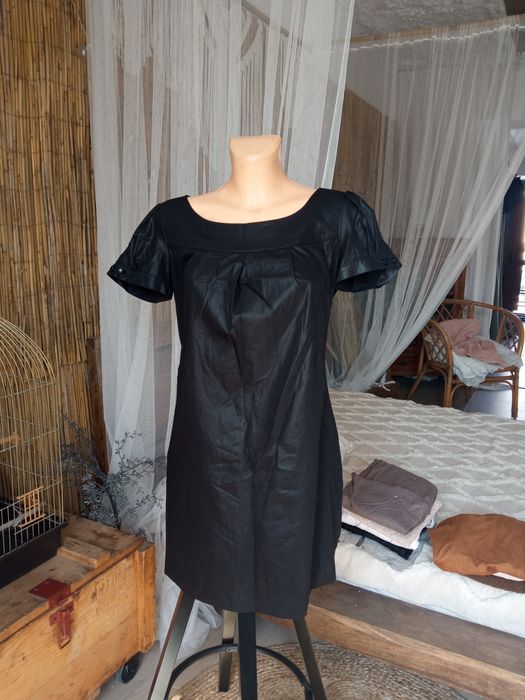 Piękna czarna mini baby Doll 38 jak nowa