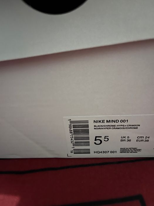 Nike Mind 001 tamanho 38