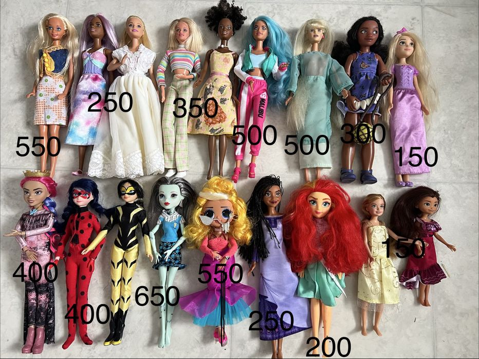 Ляльки Барбі Лоли Монстер Хай все орігинал
