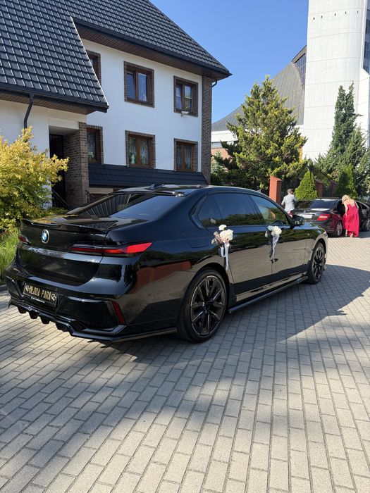 Wynajem auto do ślubu / wesele BMW 7 G70 AUDI A6 C9