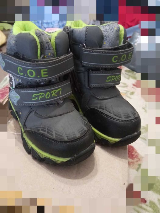 Кожаные кросы хайтопы Lasocki на липучках,орто босоножки, термо сапоги